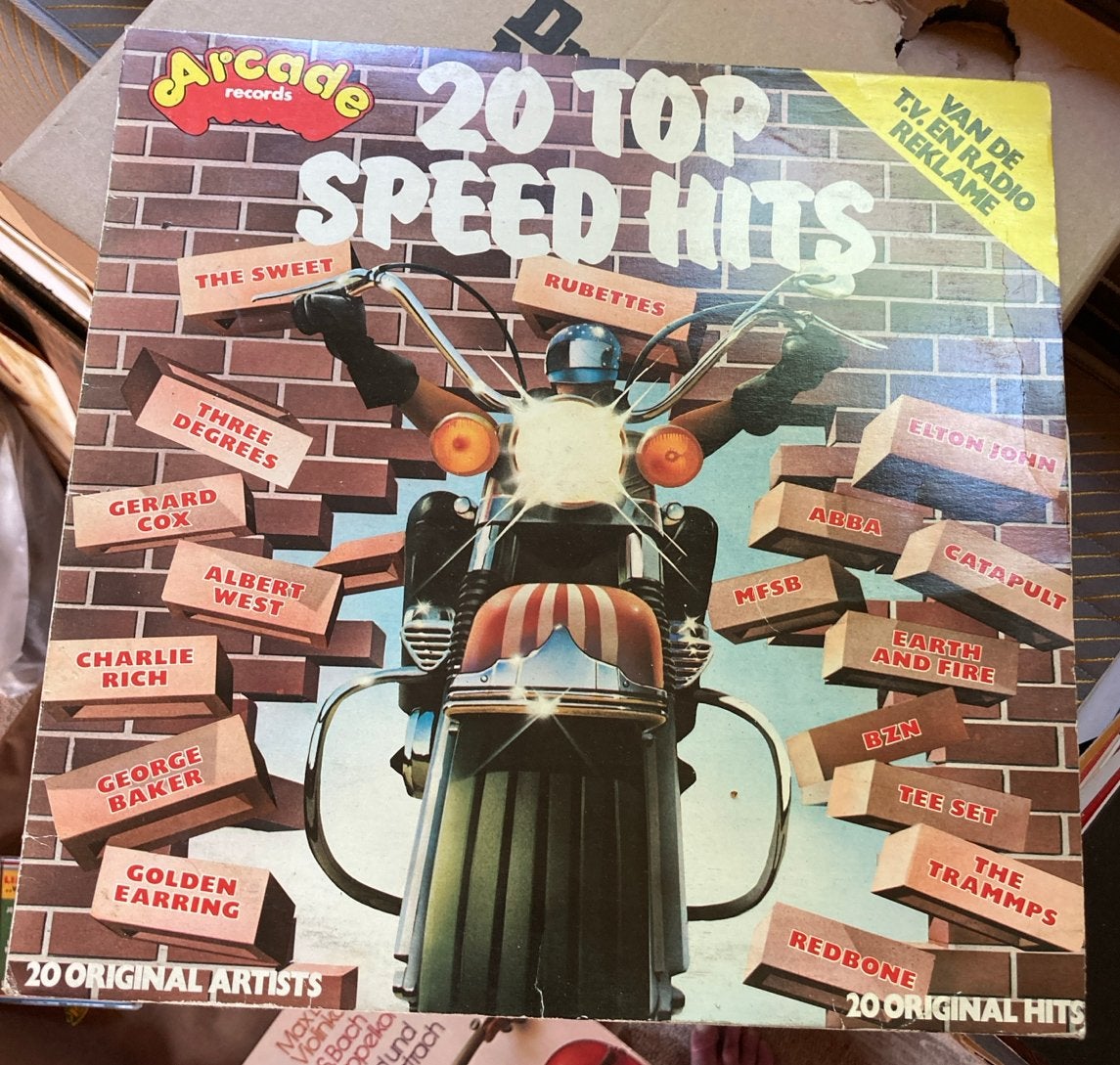 20 Top Speed Hits - Diverse Artiesten (LP), Cd's en Dvd's, Vinyl | Pop, Gebruikt, Ophalen of Verzenden, 1970 - 1979, Complilatie