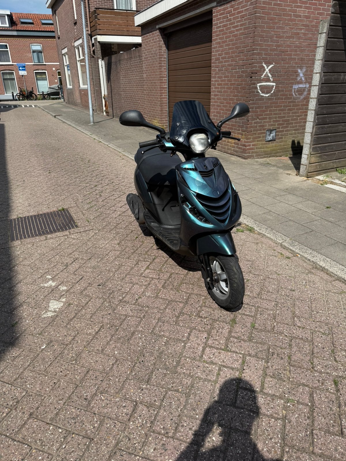 Piaggio zip 50cc brom 2012, Fietsen en Brommers, Scooters | Piaggio, Ophalen, Gebruikt, Maximaal 45 km/u, Zip