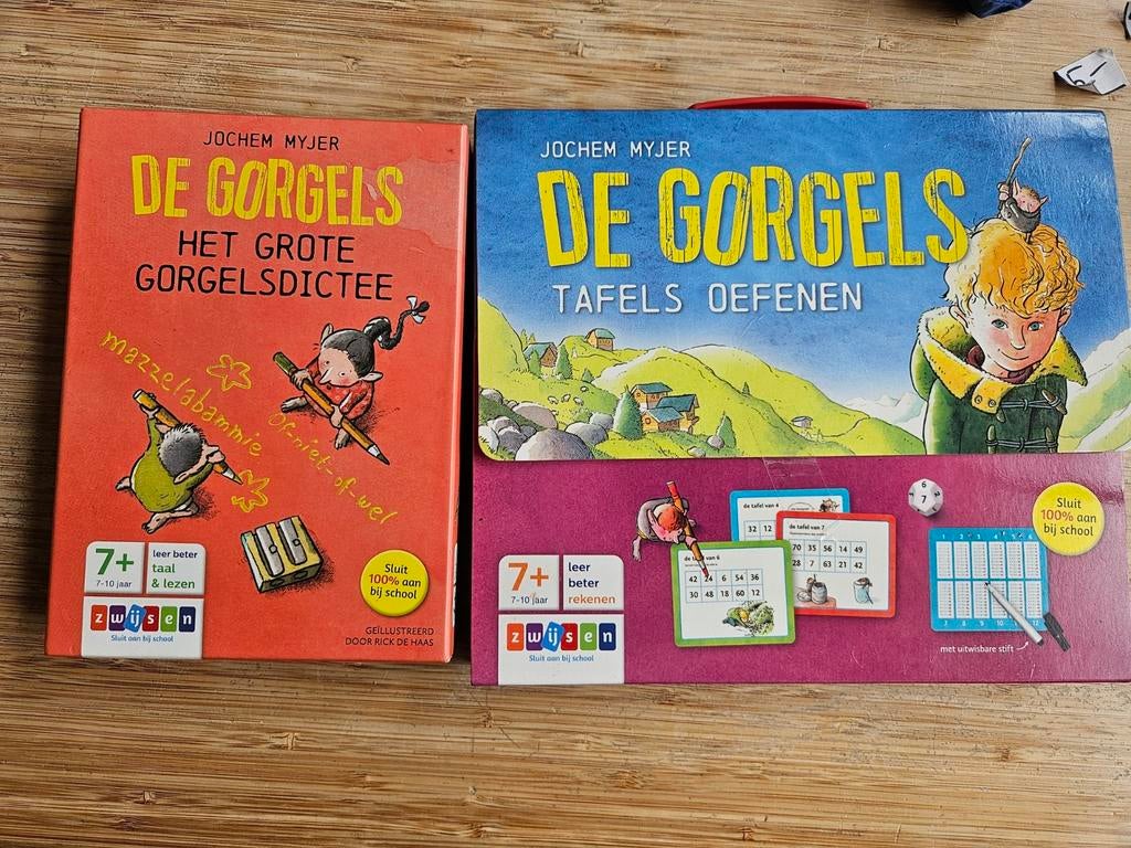 Gorgels dictee en tafels oefenen, Ophalen of Verzenden