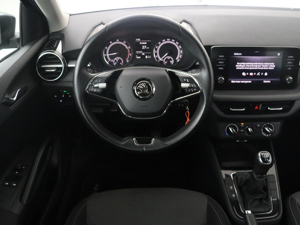 Skoda Fabia 1.0 MPI Ambition | Black Line | Cruise control |, Auto's, Voorwielaandrijving, Stof, Gebruikt, Euro 6
