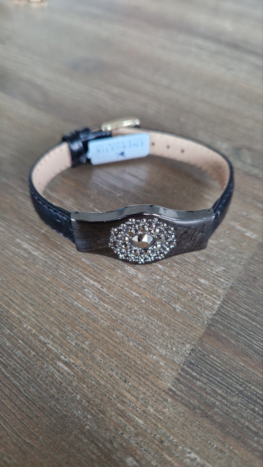 Mooie armband Energetix, Sieraden, Tassen en Uiterlijk, Armbanden, Ophalen of Verzenden, Nieuw, Zilver, Zilver