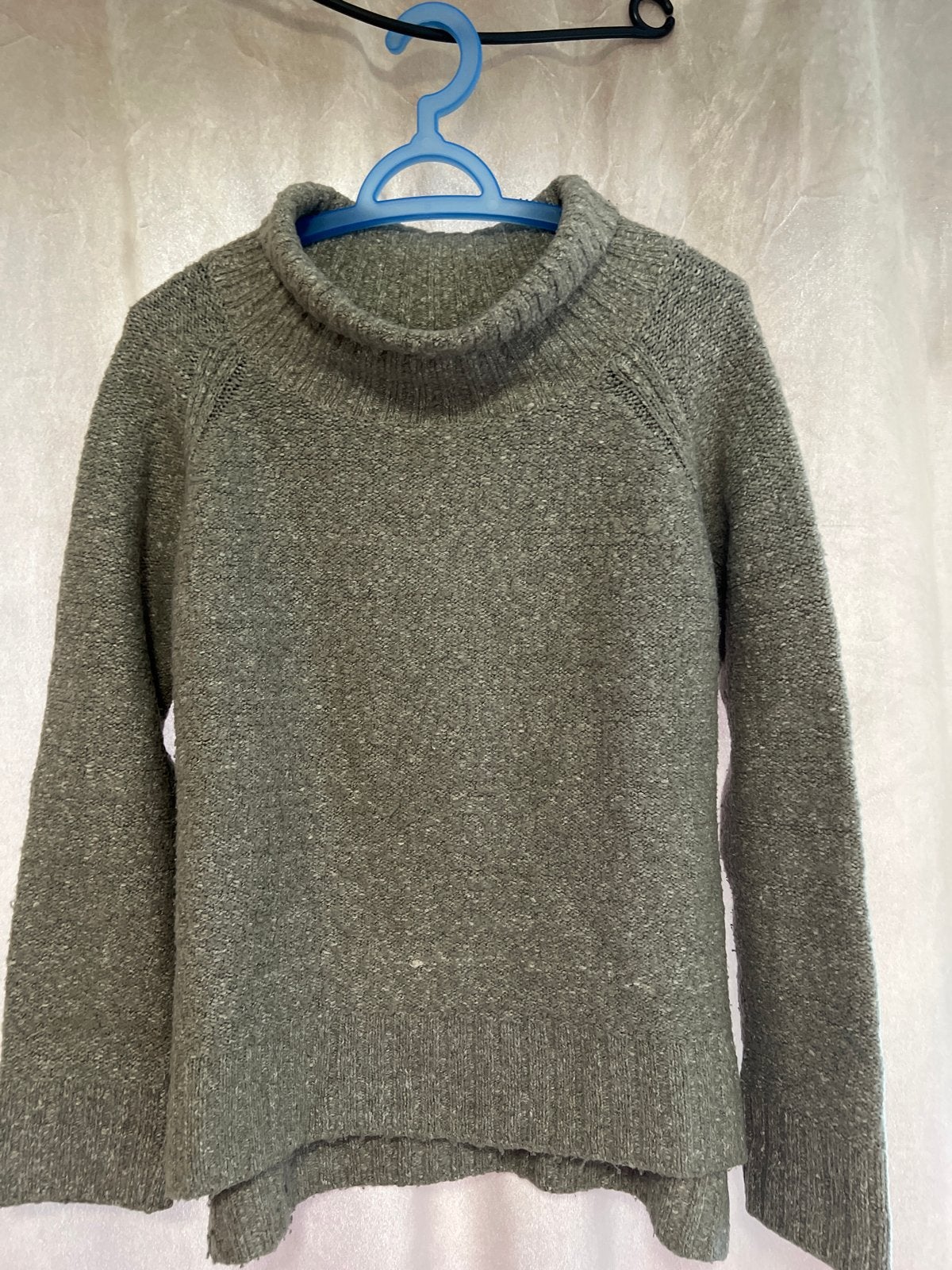 H&M Grijze Trui met Col - Maat M, Ophalen of Verzenden, Gedragen, Maat 38/40 (M), Grijs