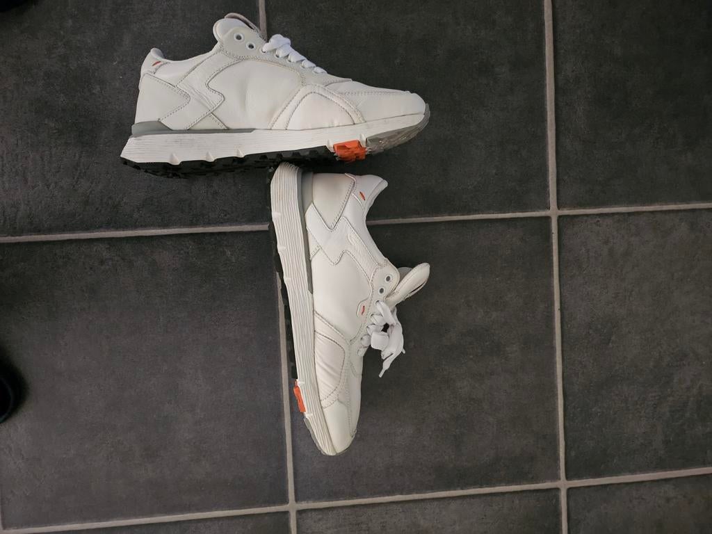 Santoni Leren Sneakers, Kleding | Dames, Schoenen, Wit, Nieuw, Ophalen of Verzenden, Sneakers of Gympen