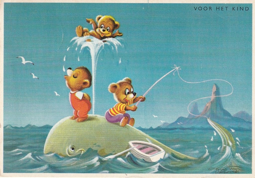 VOOR HET KIND FRANS VAN LAMSWEERDE UIT 1966 ZEER MOOI KO601, Ophalen of Verzenden, 1960 tot 1980, Gelopen
