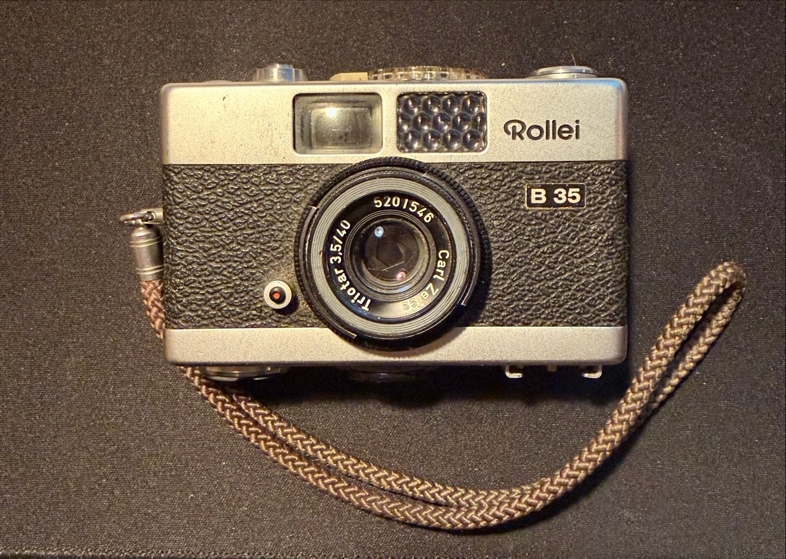 Rollei B35 Compact Camera - Analoge Fotografie Germany, Ophalen of Verzenden, Gebruikt, Compact, Overige Merken