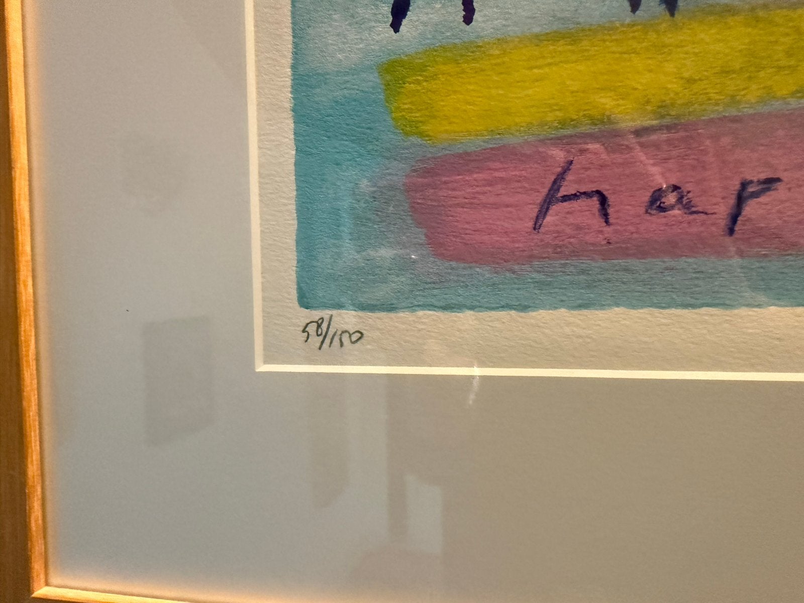 Zeefdruk 'Happy Times' van Wouter Stips - Gelimiteerd, Gelimiteerde oplage, Ophalen, Abstract, Zeefdruk