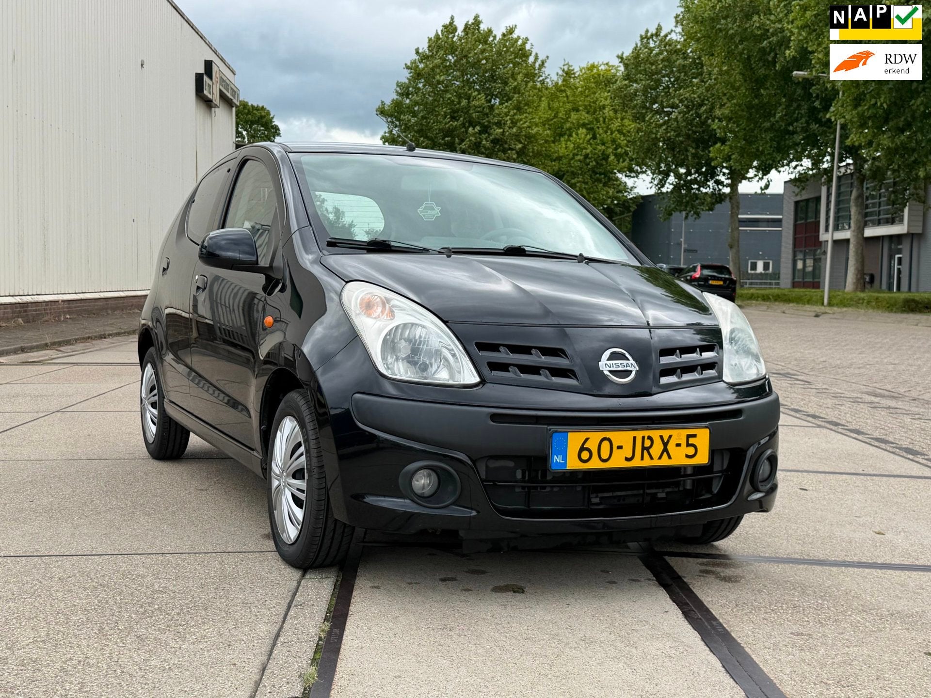 Nissan Pixo 1.0 Acenta 2009 Airco APK 12-05-27, Auto's, Voorwielaandrijving, Euro 5, Gebruikt, 200 kg
