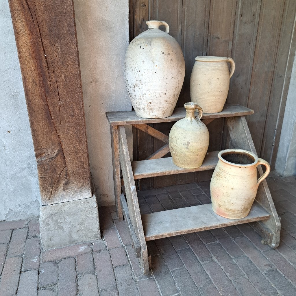 Oude Franse aardewerk kruik olijfoliekruik pot kan *Etage3*, Gebruikt, ., Ophalen of Verzenden, .