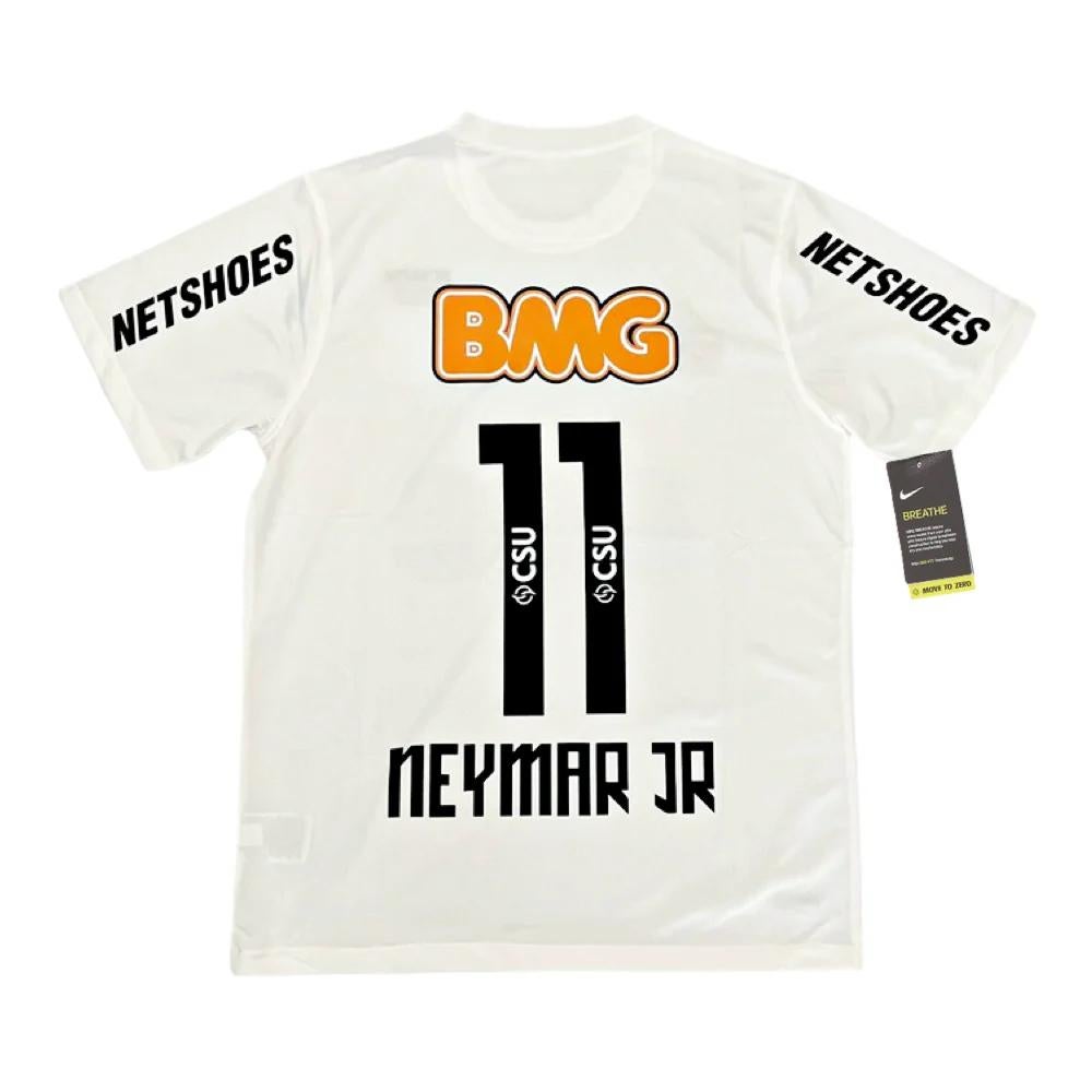 Neymar Jr. Santos Thuisshirt - Maat M, Ophalen of Verzenden, Nieuw, Maat 48/50 (M), Wit