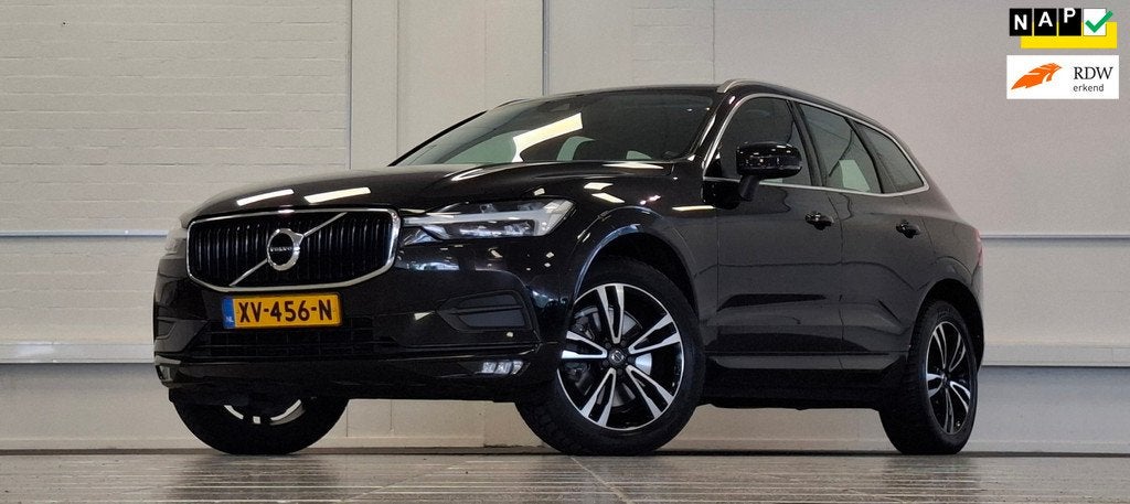 Volvo XC60 2.0 T5 Momentum Lerenbekleding Trekhaak Business, Auto's, Volvo, Gebruikt, 4 cilinders, 1969 cc, Zwart