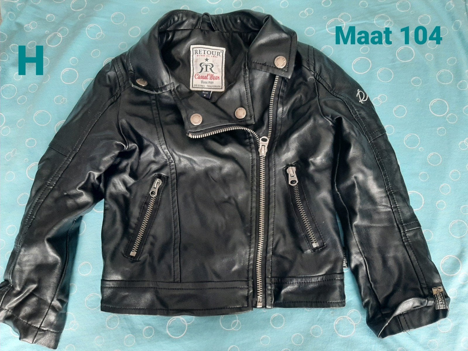 leuk jasje  maat 104, Kinderen en Baby's, Kinderkleding | Maat 104, Ophalen of Verzenden, Zo goed als nieuw, Meisje, Jas