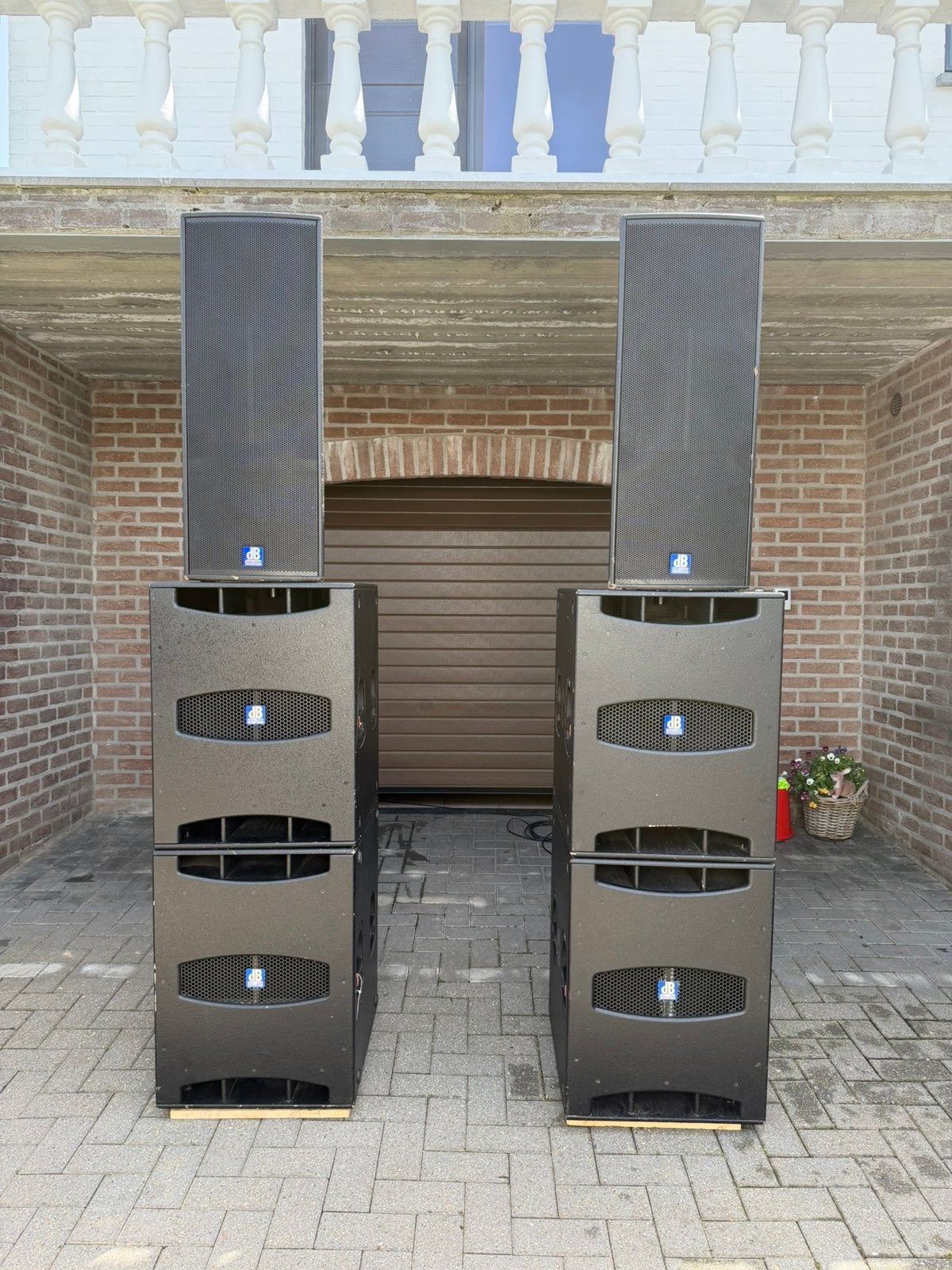 dB Technologies Flexsys Concert System, Audio, Tv en Foto, Luidsprekers, Ophalen, Zo goed als nieuw, Subwoofer, Overige merken