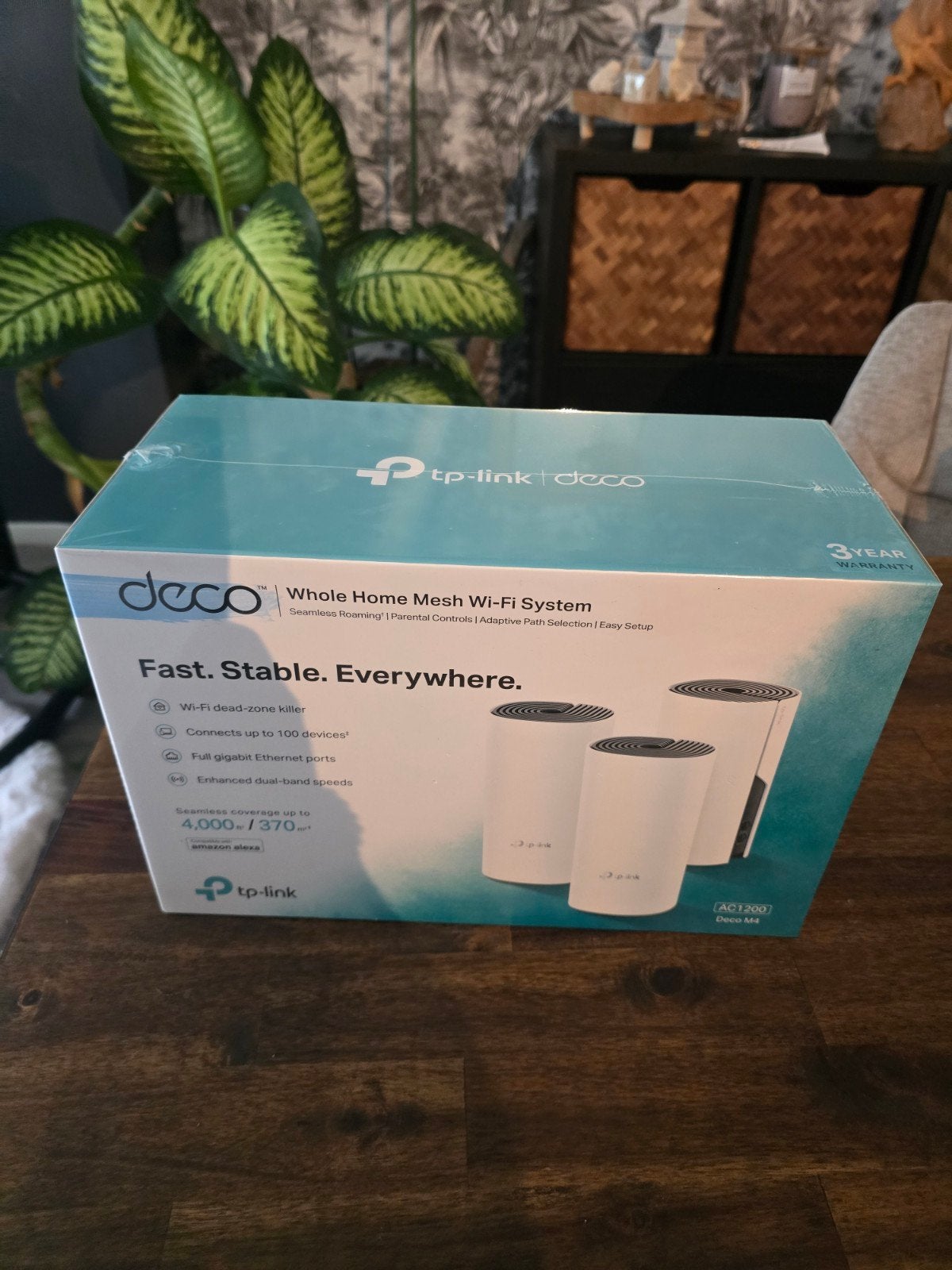 TP-Link Deco M4 AC1200 WiFi versterker


Home Mesh Wi-Fi Sys, Ophalen of Verzenden, Nieuw