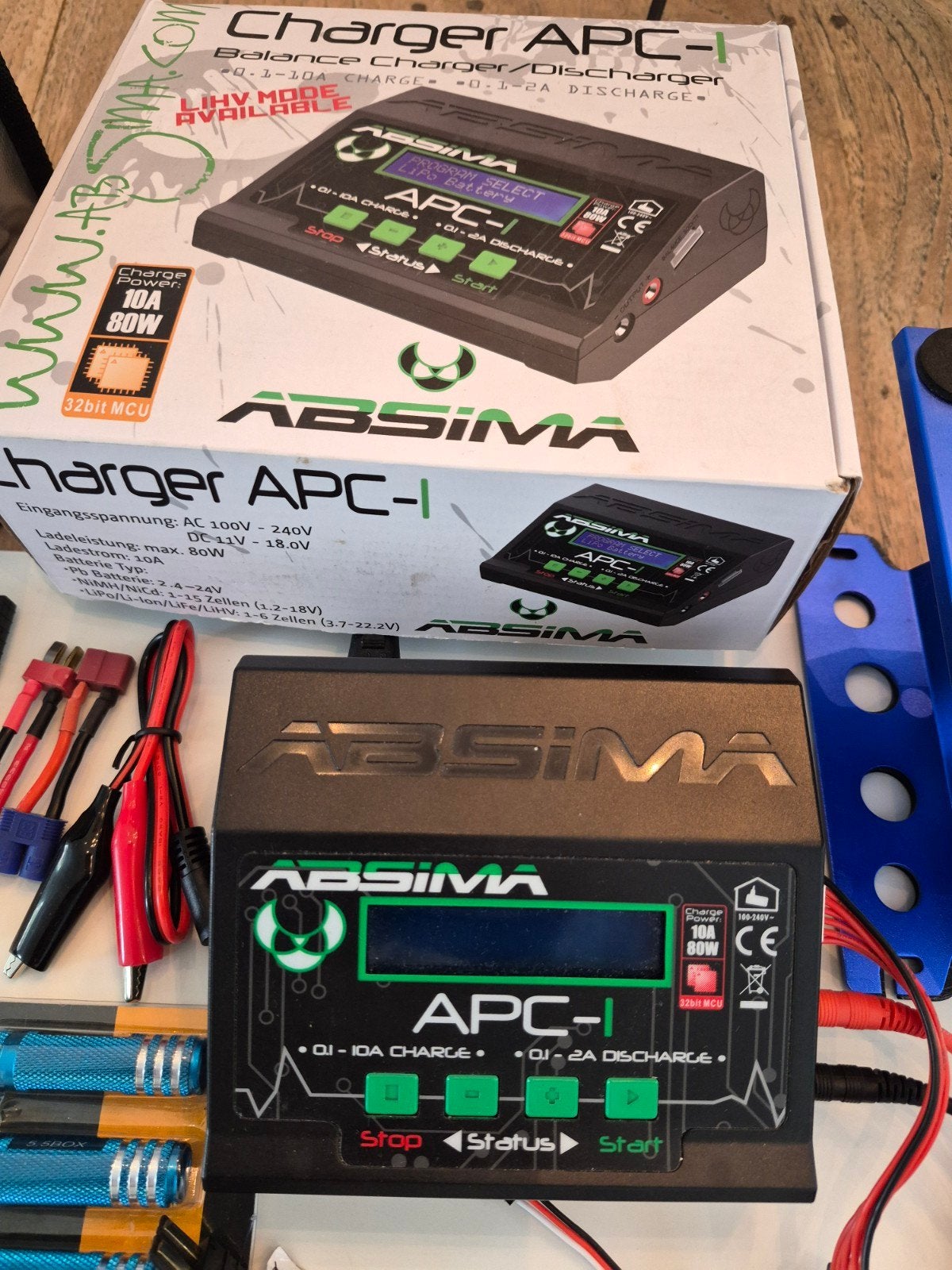Absima APC-1 Balanslader/Ontlader voor RC Accu's, Zo goed als nieuw, Onderdeel, Overige schalen, Overige typen