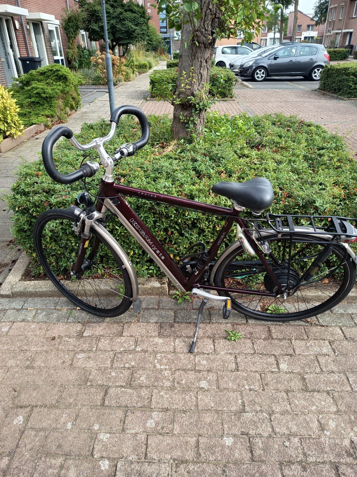 Koga Miyata herenfiets, omgebouwd tot gewone fiets, Gebruikt, Velgrem, Versnellingen, 57 tot 61 cm