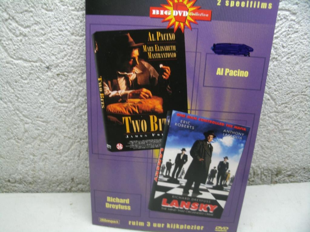dvd 291b lansky / two bits, Alle leeftijden, Ophalen of Verzenden, Zo goed als nieuw