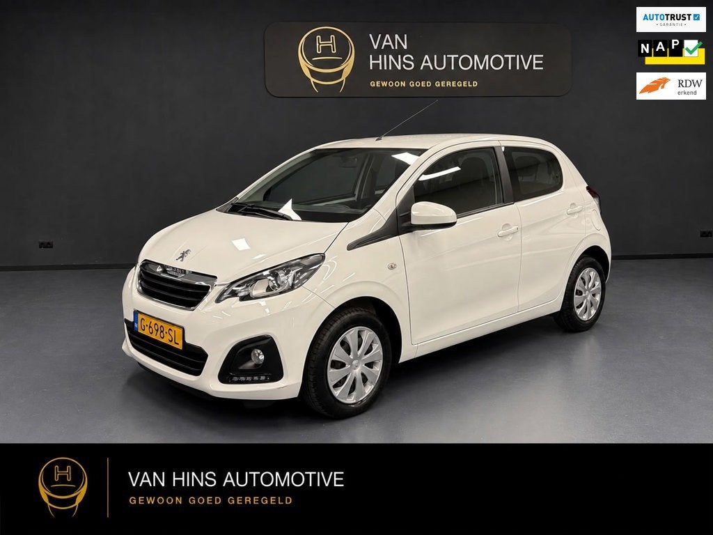 Peugeot 108 1.0 e-VTi Active Airco| Bluetooth, Voorwielaandrijving, Stof, Gebruikt, 4 stoelen
