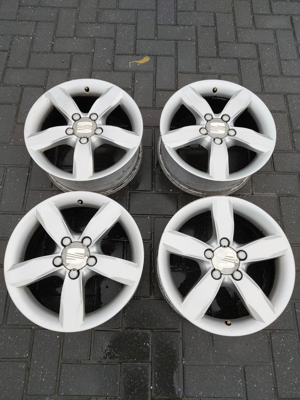 Set van 4 Seat velgen - 15 inch, Auto-onderdelen, Ophalen of Verzenden, Gebruikt, 15 inch, Velg(en)