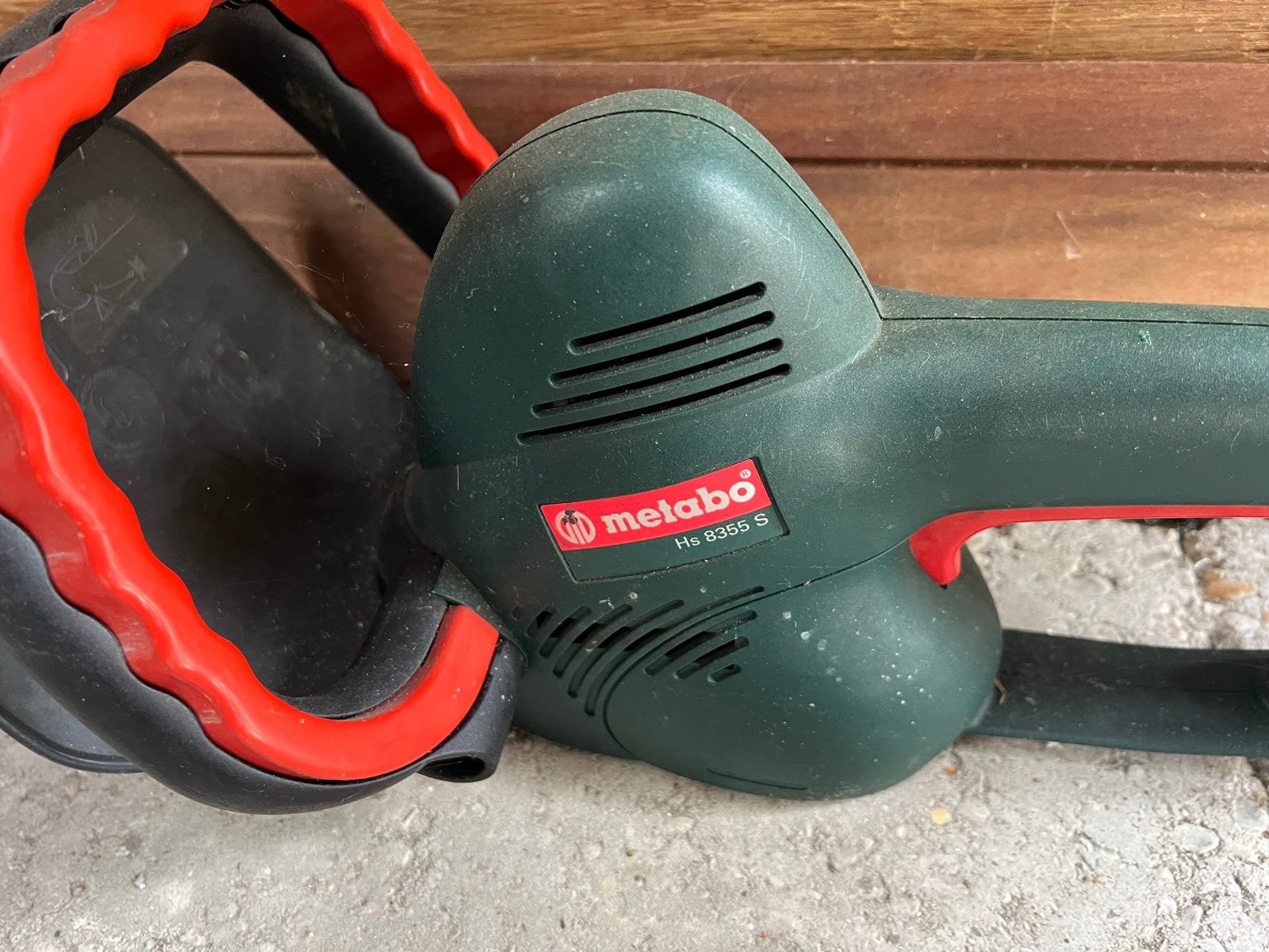 Metabo Heggenschaar HS 8355 S - Elektrisch, Ophalen of Verzenden, Gebruikt, Elektrisch