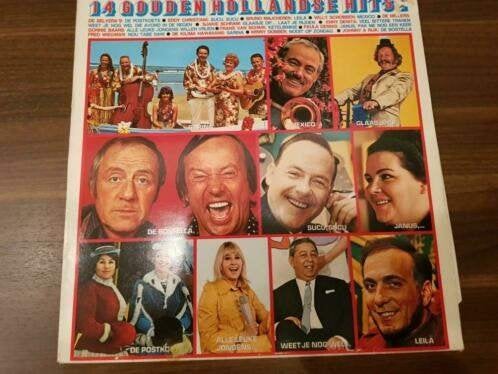14 Gouden Hollandse Hits !, LP, Ophalen of Verzenden, Zo goed als nieuw, 12 inch