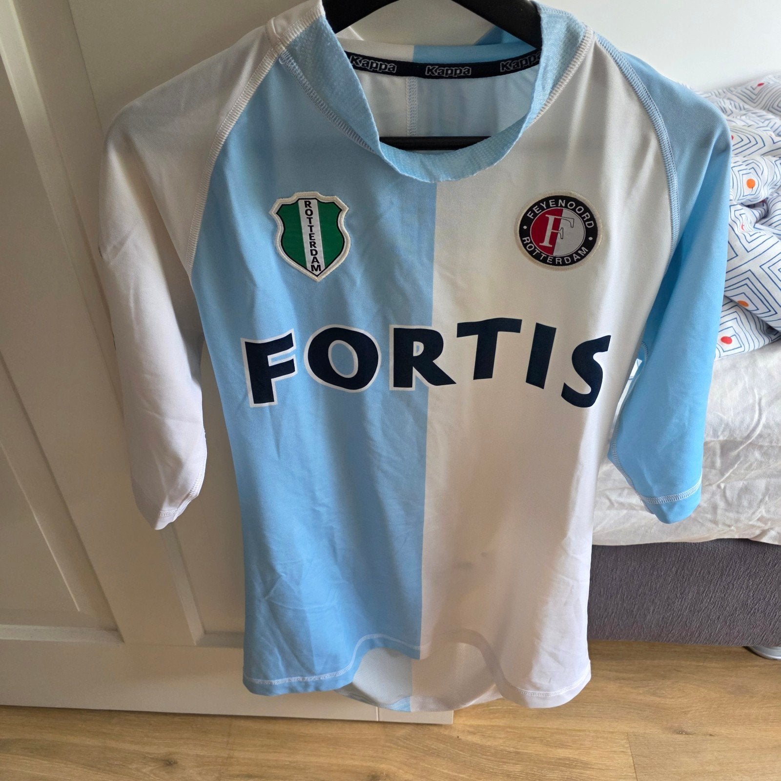 Feyenoord uitshirt 2004-2005, Sport en Fitness, Voetbal, Maat L, Ophalen of Verzenden, Gebruikt, Shirt