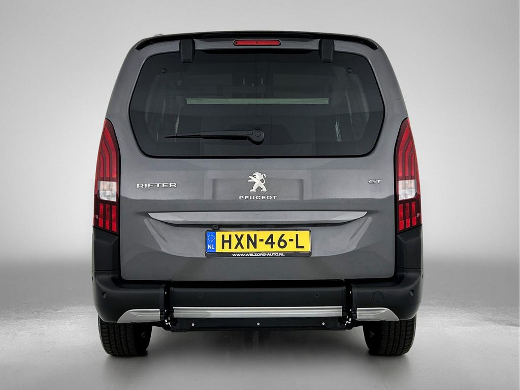 Peugeot Rifter Long 1.2 Puretech Long GT-Line Direct leverba, Auto's, Peugeot, 12 maanden, Stof, Gebruikt, Euro 6