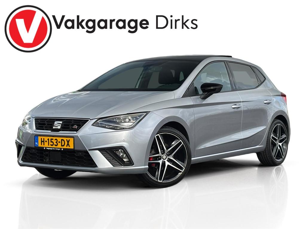 Seat Ibiza 1.0 TSI FR  Pano  LED  Camera, Auto's, Seat, Bedrijf, Te koop, Ibiza, ABS, Achteruitrijcamera, Airbags, Airconditioning