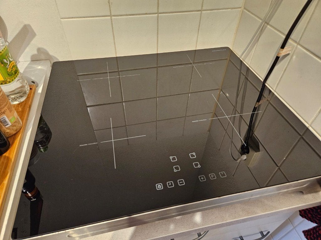Inventum VK16010ZIL Inductiekookplaat, Ophalen, Gebruikt, 4 kookzones, Inductie