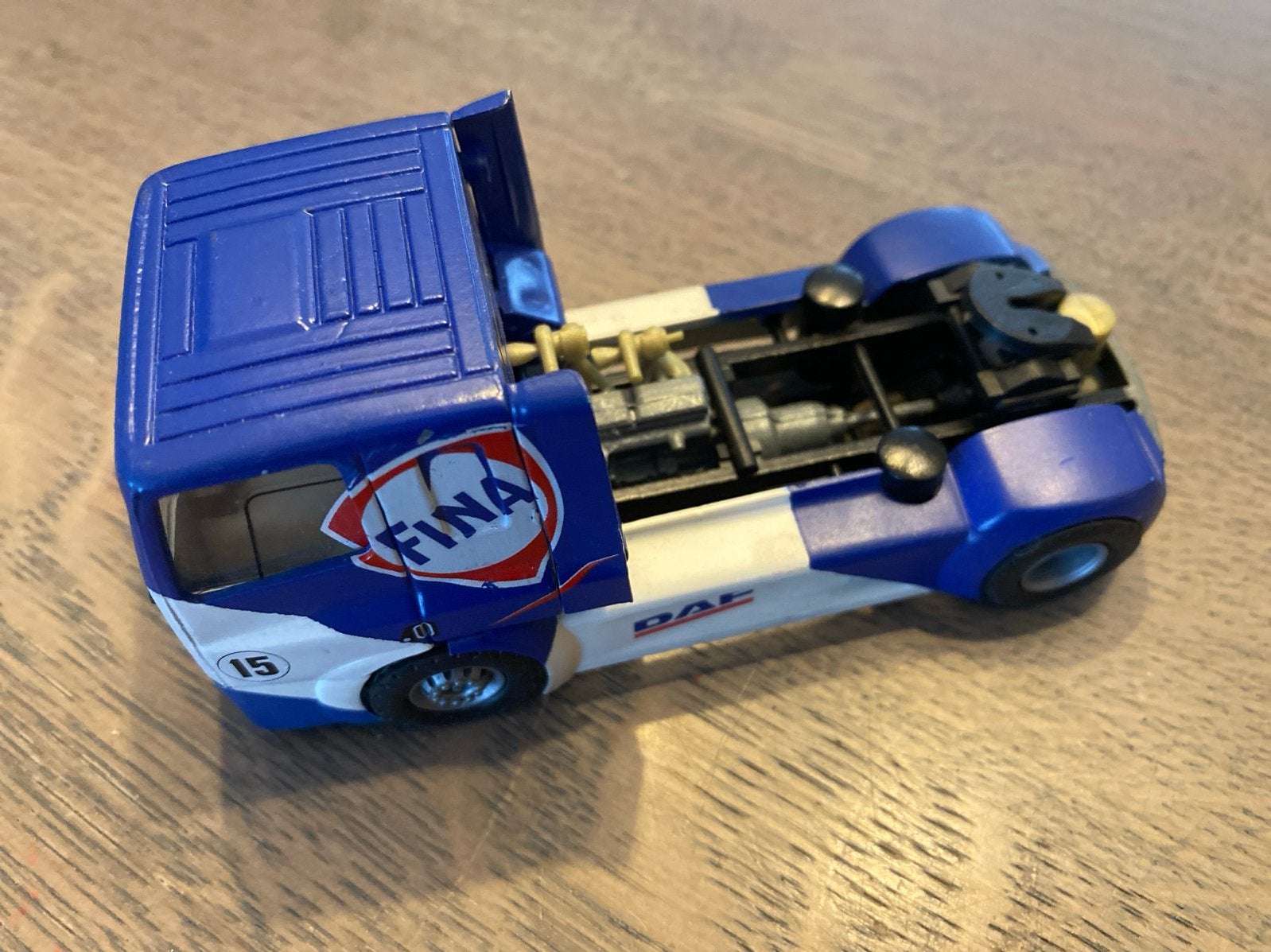DAF FINA vrachtwagen modelauto, Overige merken, Gebruikt, Groter dan 1:32, Ophalen of Verzenden
