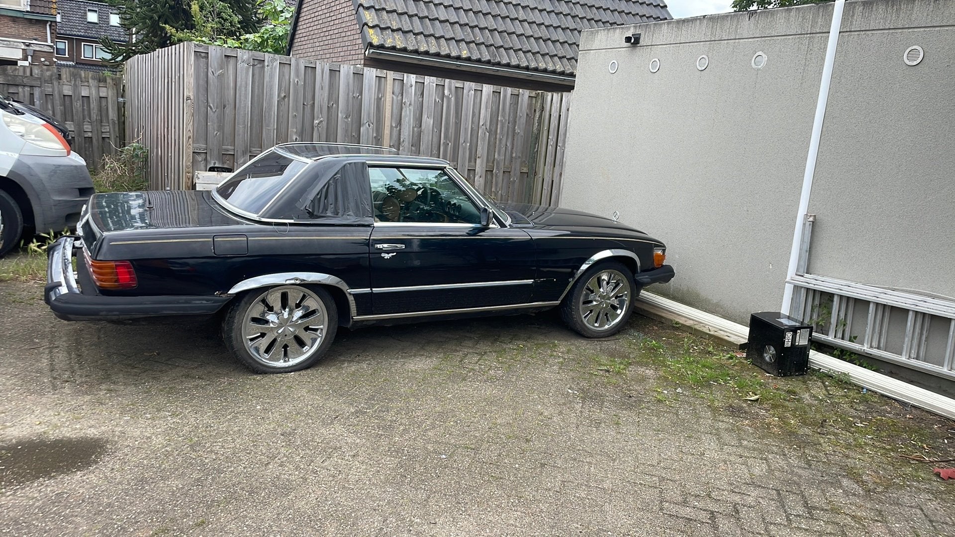 Mercedes SL ,W107 380SL 450SL sl slc, Ophalen of Verzenden, Voor, Motorkap