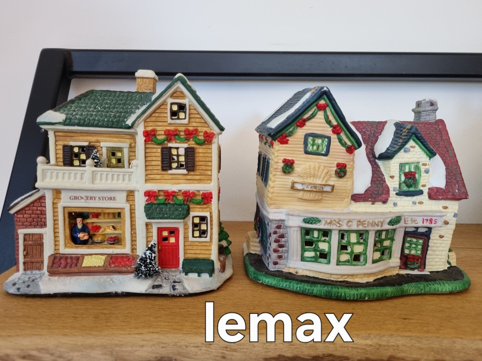 Grote Lemax & Luville Kerstdorp Verzameling, Ophalen