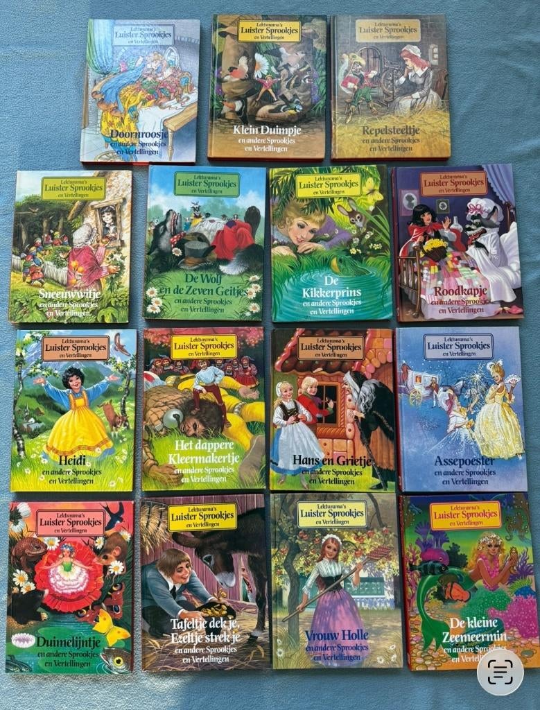 Lekturama's Luister Sprookjes en Vertellingen, Boeken, Ophalen, Gelezen