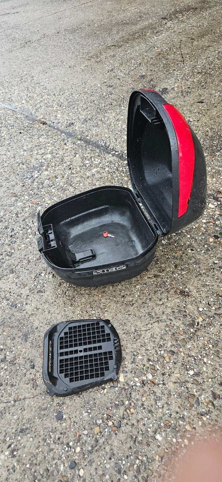 Shad sh32 koffer voor motor of scooter, Motoren, Ophalen, Gebruikt