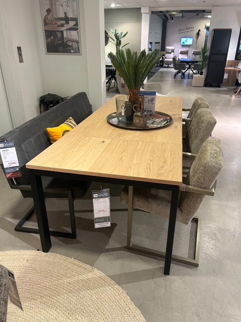 Uitschuifbare eettafel Altari - IN.HOUSE, Niet ingevuld, Niet ingevuld, Niet ingevuld