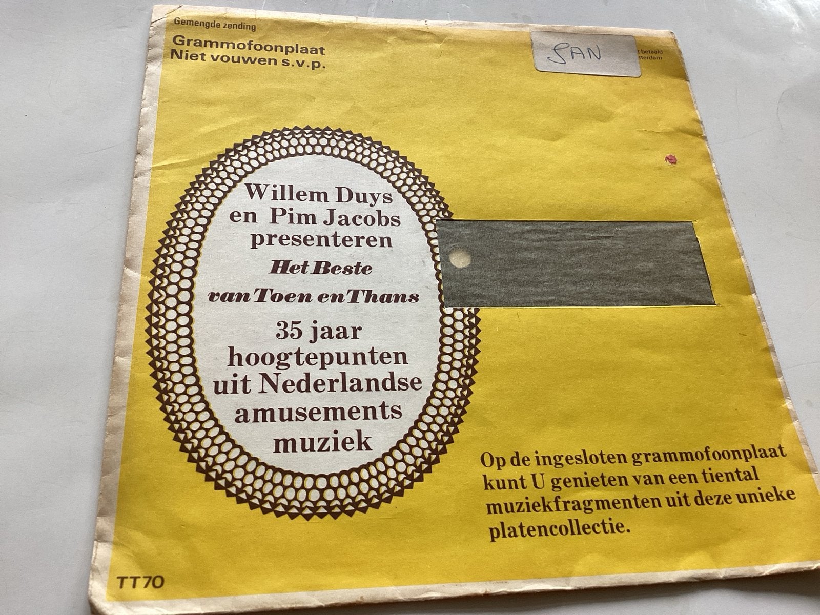 Willem Duys & Pim Jacobs - Het Beste van Toen en Thans LP, LP, Gebruikt, Pop, Originele persing