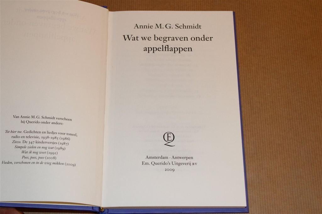 Appelflappen — A.M.G. Schmidt over Feestdagen, Ophalen of Verzenden, Gelezen