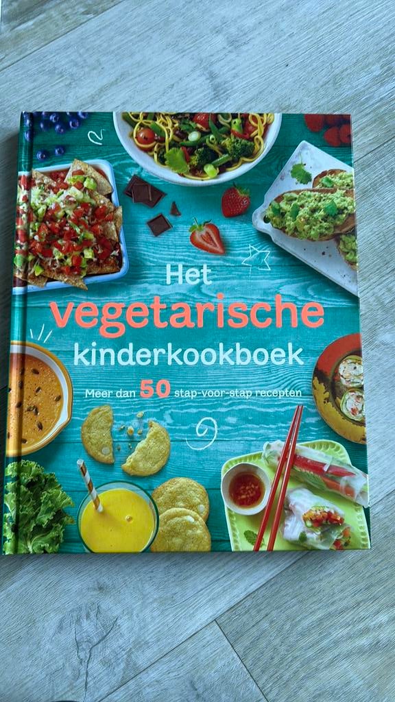 Het vegetarische kinderkookboek, Boeken, Kookboeken, Ophalen of Verzenden, Zo goed als nieuw
