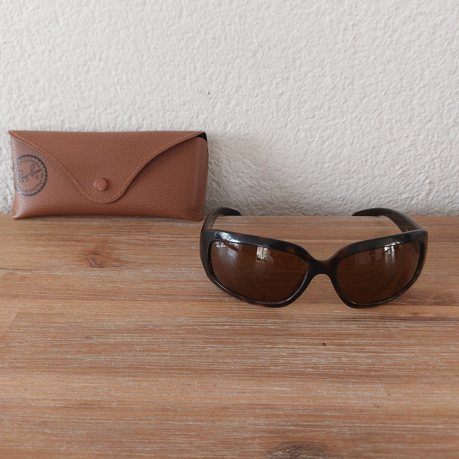 Ray-Ban zonnebril, Zonnebril, Bruin, Ophalen of Verzenden, Zo goed als nieuw