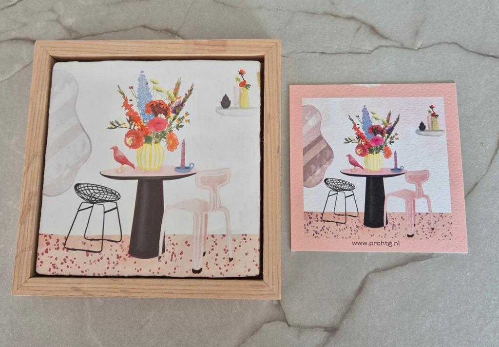 Storytiles met storytiles lijst, 13x13 editie PRCHTG, Huis en Inrichting, Woonaccessoires | Overige, Ophalen of Verzenden, Zo goed als nieuw