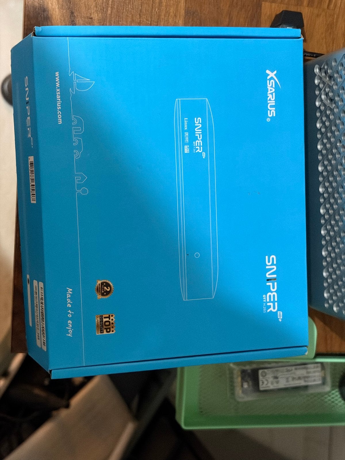 XSARIUS SNIPER OTT H.265 HD+ Mediaspeler, Ophalen of Verzenden, Nieuw, HDMI, Minder dan 500 GB