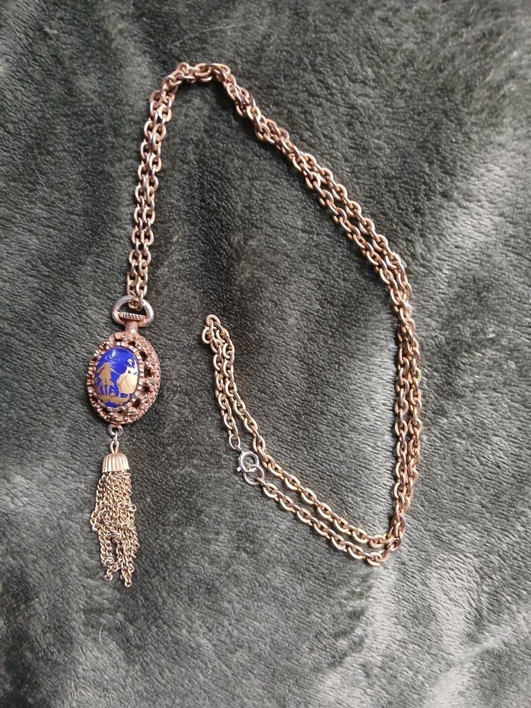Oude ketting, Sieraden, Tassen en Uiterlijk, Antieke sieraden, Ophalen of Verzenden, Overige materialen, Ketting