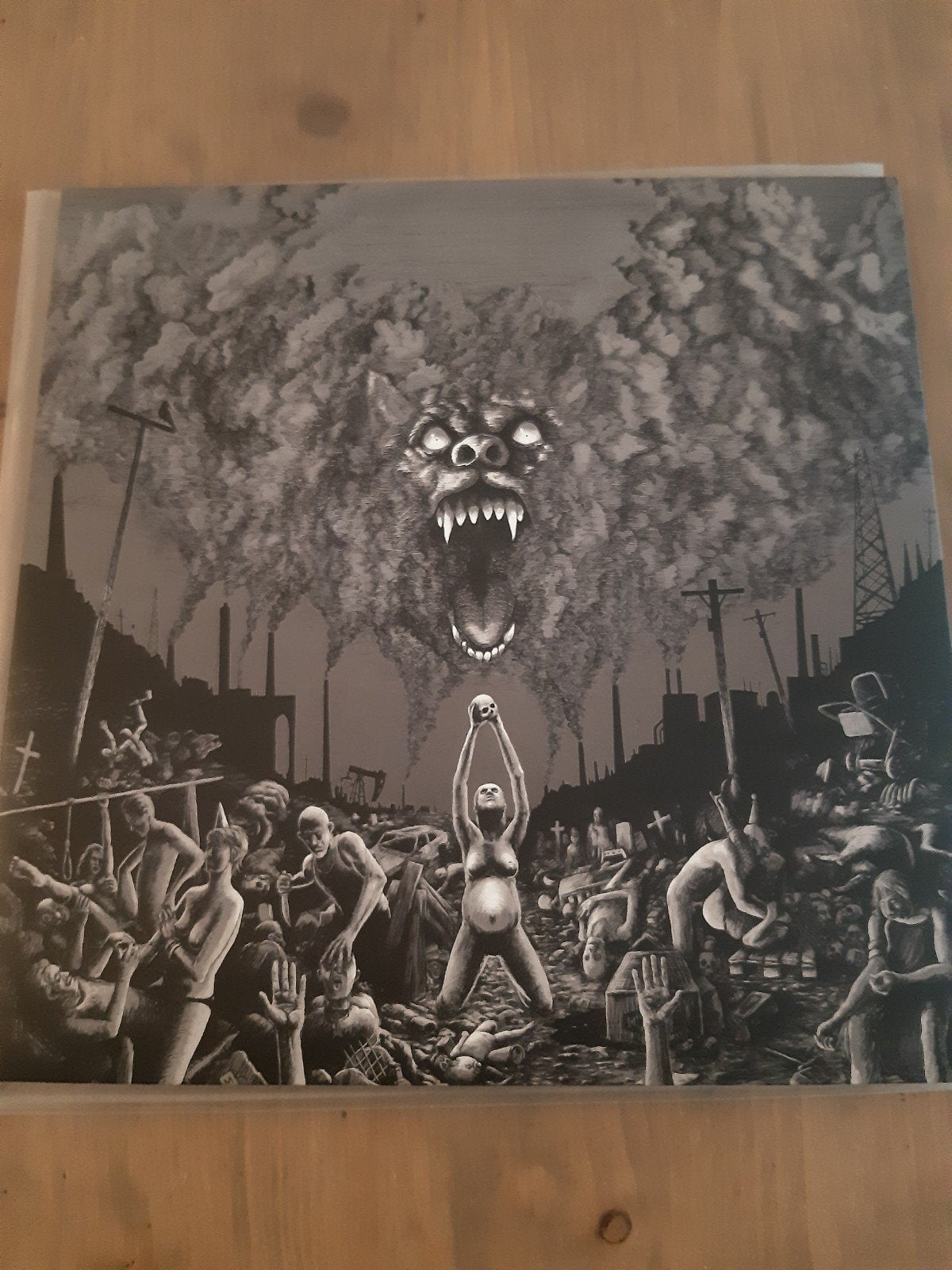 HERDER - GODS bruin gekleurde LP, LP, Verzenden, Overige genres, Zo goed als nieuw