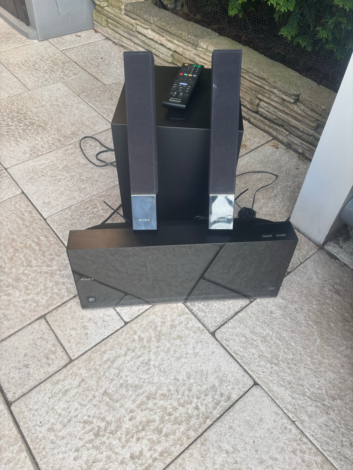 Sony Blu-ray Home Cinema Systeem 3D met 2.1 speakers, Audio, Tv en Foto, Home Cinema-sets, Ophalen, 2.1-systeem, Blu-ray-speler