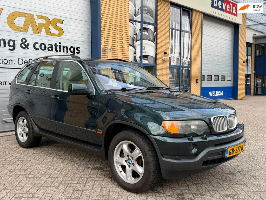 BMW X5 4.4i Executive, leder automaat, youngtimer, trekhaak,, Auto's, BMW, Bedrijf, Te koop, X5, 4x4, ABS, Airbags, Airconditioning