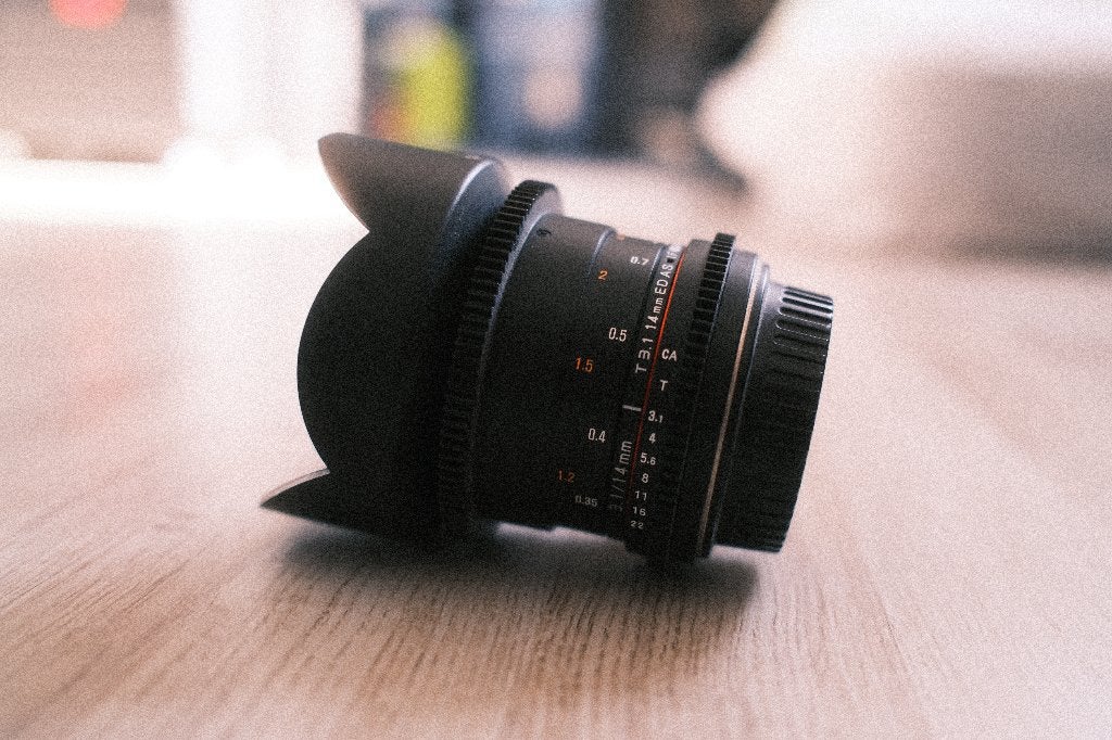 Samyang 14mm T3.1 ED AS IF UMC Fisheye-lens, Audio, Tv en Foto, Fotografie | Lenzen en Objectieven, Fisheye-lens, Zo goed als nieuw