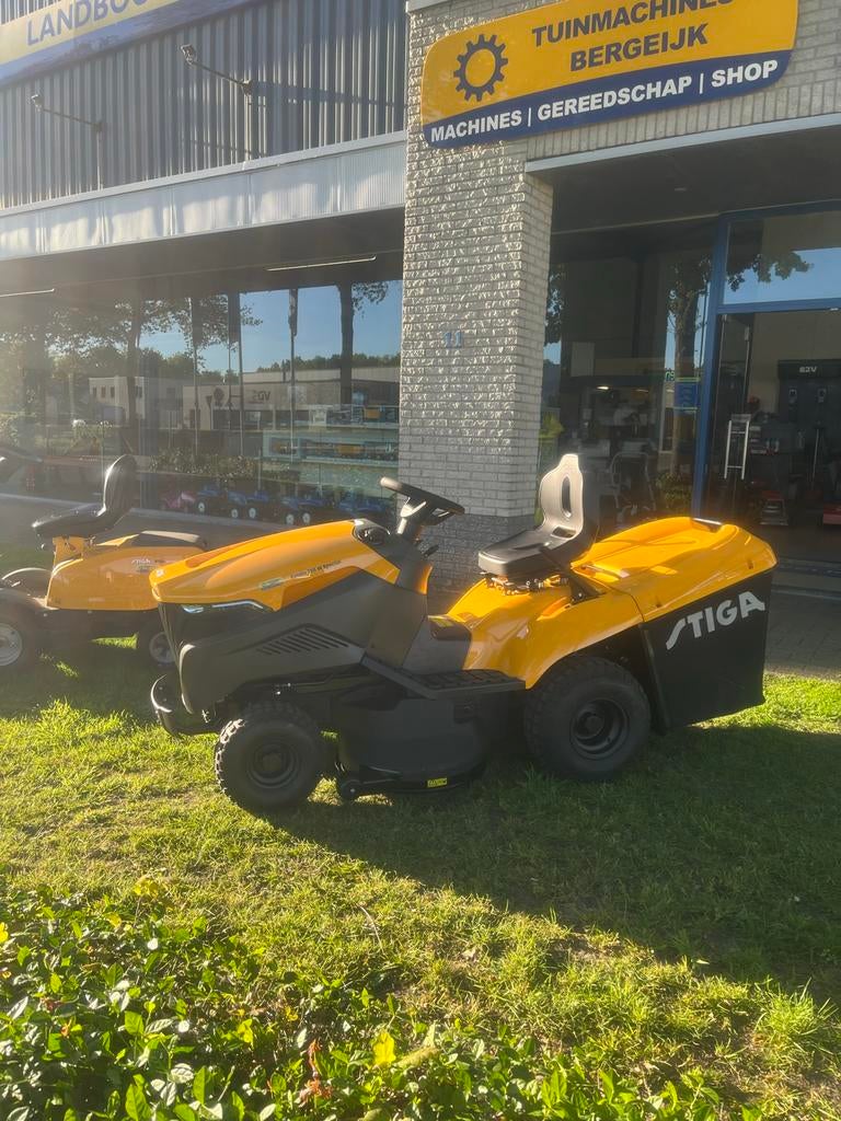 Stiga 798 W Special Zitmaaier - 98 cm maaibreedte, Tuin en Terras, Zitmaaiers, Ophalen of Verzenden, Nieuw, Mulchfunctie