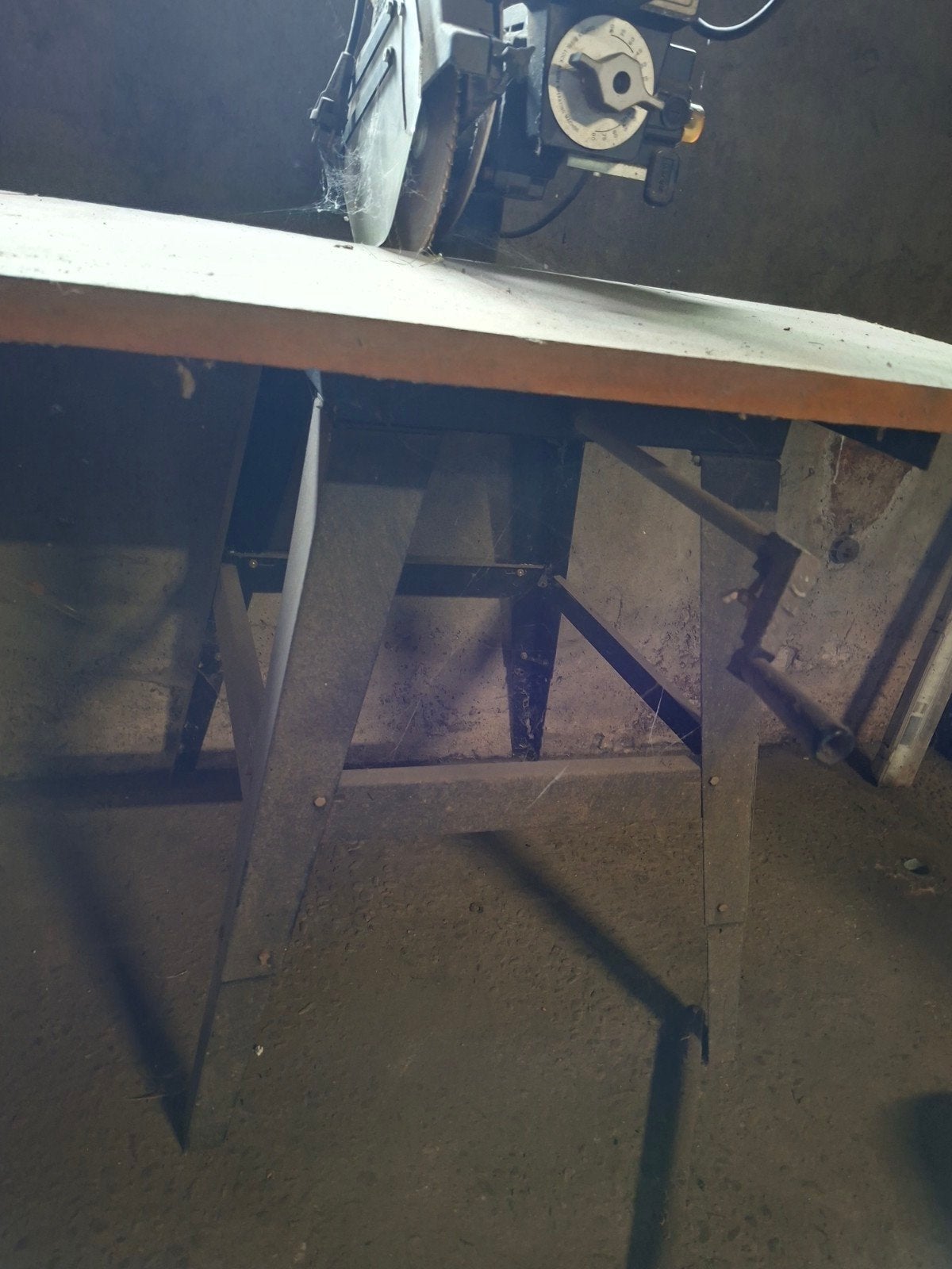 zaagtafel, Doe-het-zelf en Verbouw, Werkbanken, Ophalen of Verzenden, Gebruikt