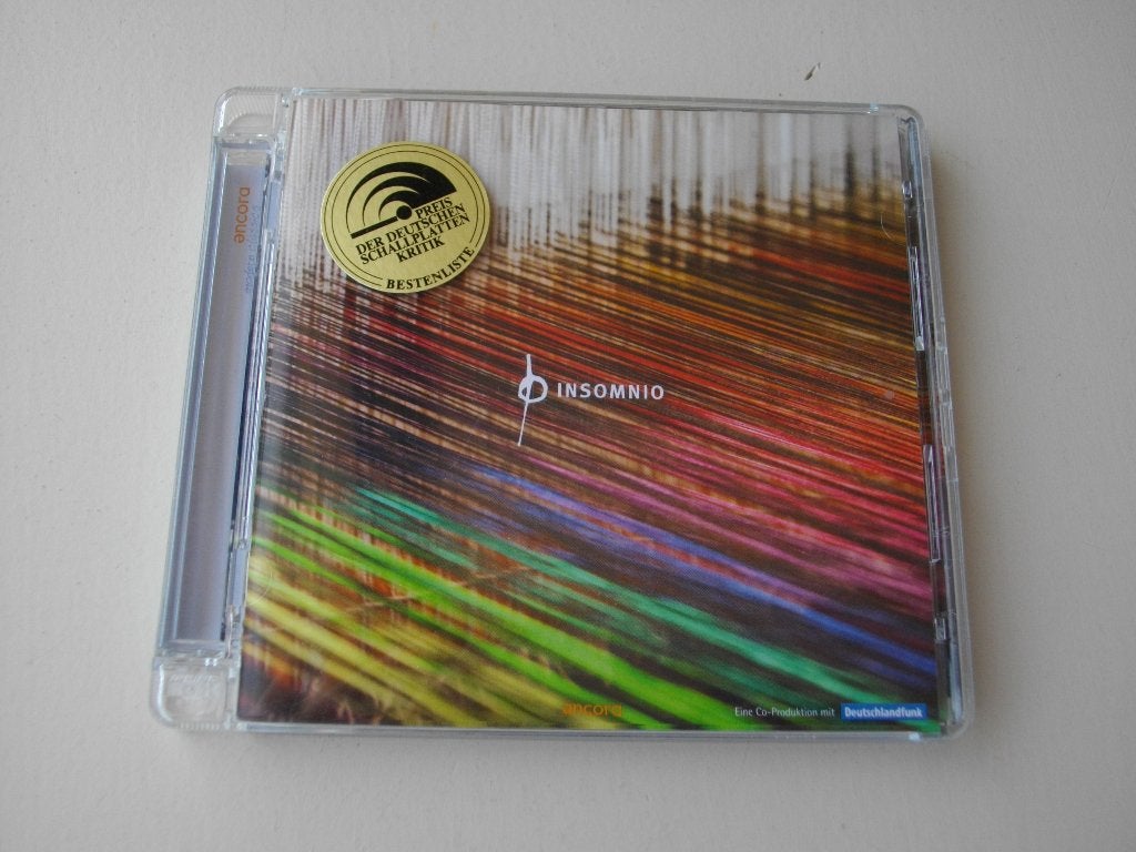 Insomnio Ensemble - Insomnio (2010) SACD, Ophalen of Verzenden, Modernisme tot heden, Zo goed als nieuw, Overige typen