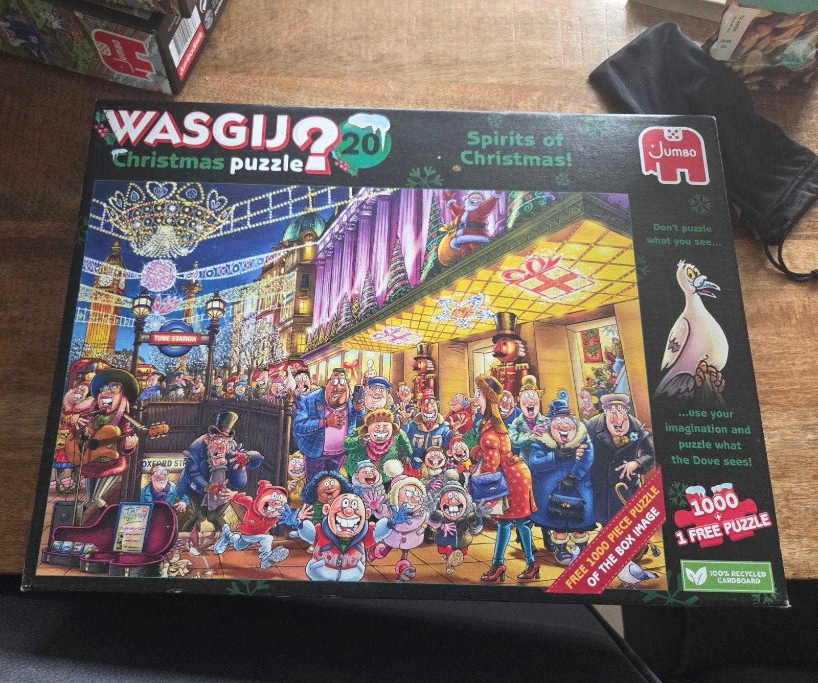 Wasgij Christmas 20: Spirits of Christmas!, Ophalen of Verzenden, 500 t/m 1500 stukjes, Zo goed als nieuw, Legpuzzel