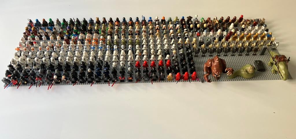 372 officiële LEGO Star Wars minifiguren 2002-2025, Ophalen of Verzenden, Zo goed als nieuw, Gelijkstroom, Overige merken